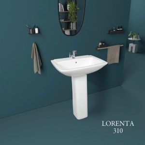 Lorenta 310 Pedestal Wash Basin