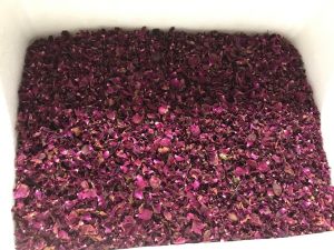 dehydrated rose petals