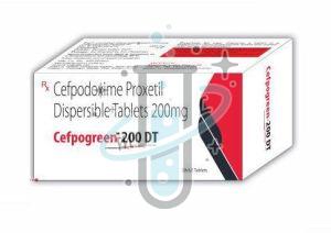 Cefpogreen-200 DT Dispersible Tablets