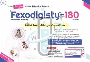 Fexodigisty 180 Tablets