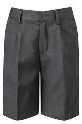 Boys Poly Viscose School Shorts