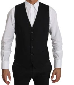 Boys Poly Viscose College Waistcoat