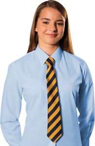 Girls Poly Viscose College Shirts