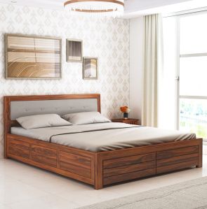 Wooden Double Bed