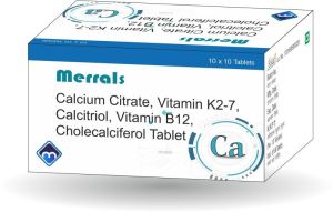 calcium citrate and vitamin d3 tablet