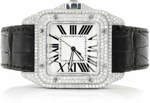 cartier Diamond Studded watch