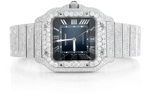 Cartier VVS Moissanite Diamond Watch For Men