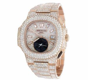 Hip Hop Round Diamond Patek Philippe Watch For Men