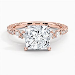 Rose Gold Wedding Diamond Ring