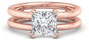 Solitaire Diamond Engagement Ring