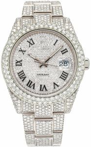 VVS Moissanite Diamond Hip Hop Watch