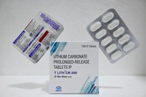 300mg T Lith CR Tablets