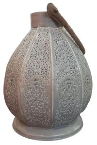 12inch Alloy Metal Moroccan Lantern