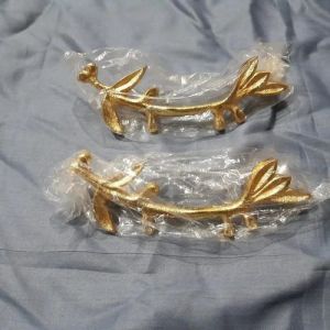 Aluminium Gold Resin Tray Handle