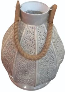 12inch Alloy Metal Moroccan Lantern