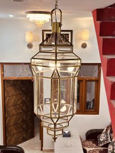 Glass Hanging Lantern