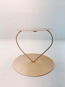 Golden Stainless Steel Fancy Cake Stand