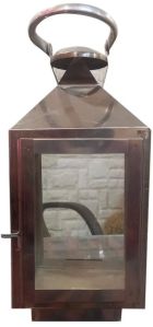 Stainless Steel Glass Hanging Lantern