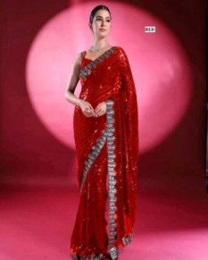 Beautiful georgette saree