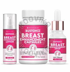 Bounty Bliss Buston Plus Breast Enhancement Lotion, Breast Enhancement Capsule, Buston+ Breast Enh