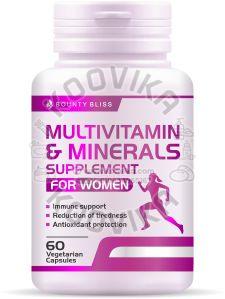 Bounty Bliss Multivitamin and Minerals Supplement for Women