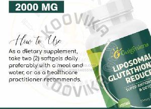 Guigmiens Liposomal Glutathione Reduced 2000 MG Dietary Supplement