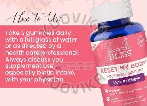 mommy bliss postnatal support reset my body gummies