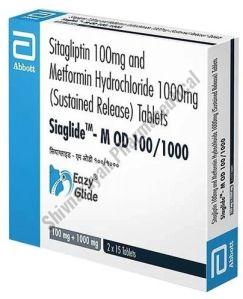 100mg Sitagliptin & 100mg Metformin Hydrochloride Sustained Release Tablets