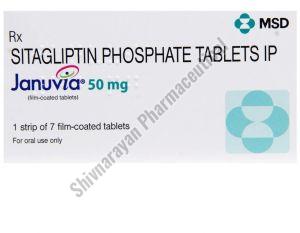 Januvia 50 mg Sitagliptin Phosphate Tablets