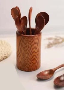 Wooden Spoon Stand