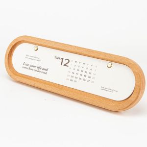 Wooden Desk Calendar