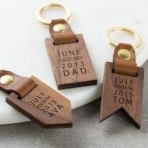 Wooden Keychain