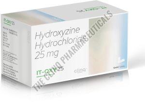 Hydroxyzine 25mg Tablet
