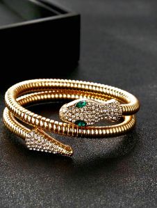 Golden Snake Bracelet