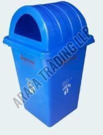 80L Plastic Dome Lid Waste Bin