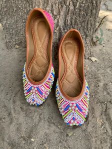 Ladies Designer Beaded Mojari