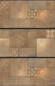 Alask Brown Stone Punch Floor Tile