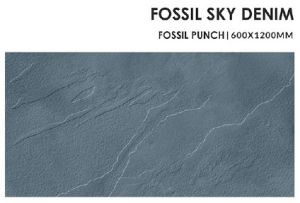 Fossil Sky Denim Ceramic Floor Tiles