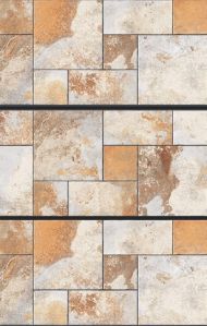 Levin Beige Stone Punch Floor Tiles