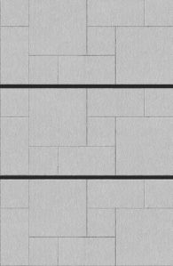 Marmo Grey Stone Punch Bathroom Floor Tiles