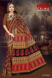 Afreen Printed Cotton Saree