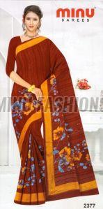 Bengal Beauty Printed Cotton Saree