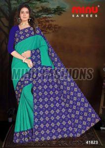 Masakali Printed Cotton Saree