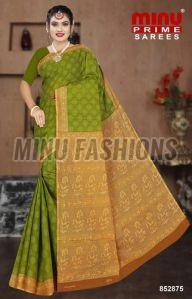 Melody Printed Cotton Saree