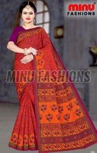 Nargis Printed Cotton Saree