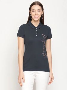 Ladies Casual Polo T Shirt