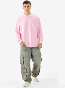 Mens Oversized Full Sleeve T Shirt