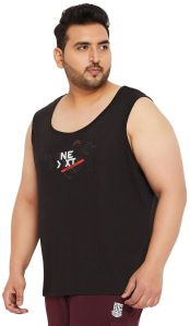 Mens Plus Size Cotton Vest