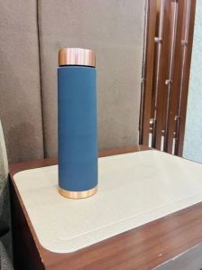 1 Litre Lacquer Coated Copper Water Bottle