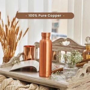 1 Litre Pure Copper Water Bottle